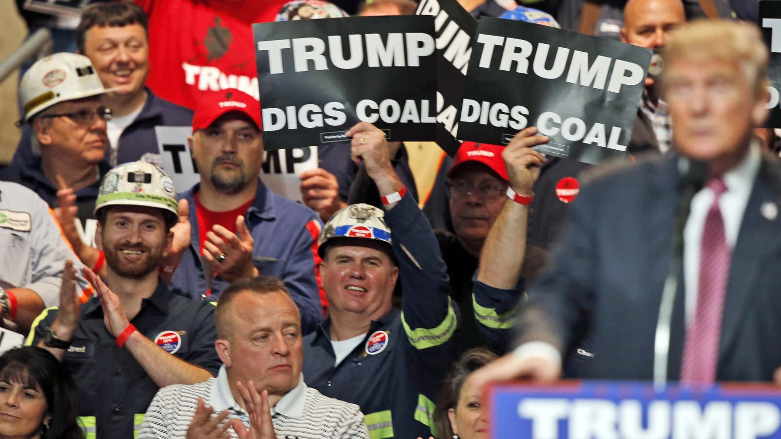Trump will struggle to bring back his promised millions of coal jobs in the face of market forces.