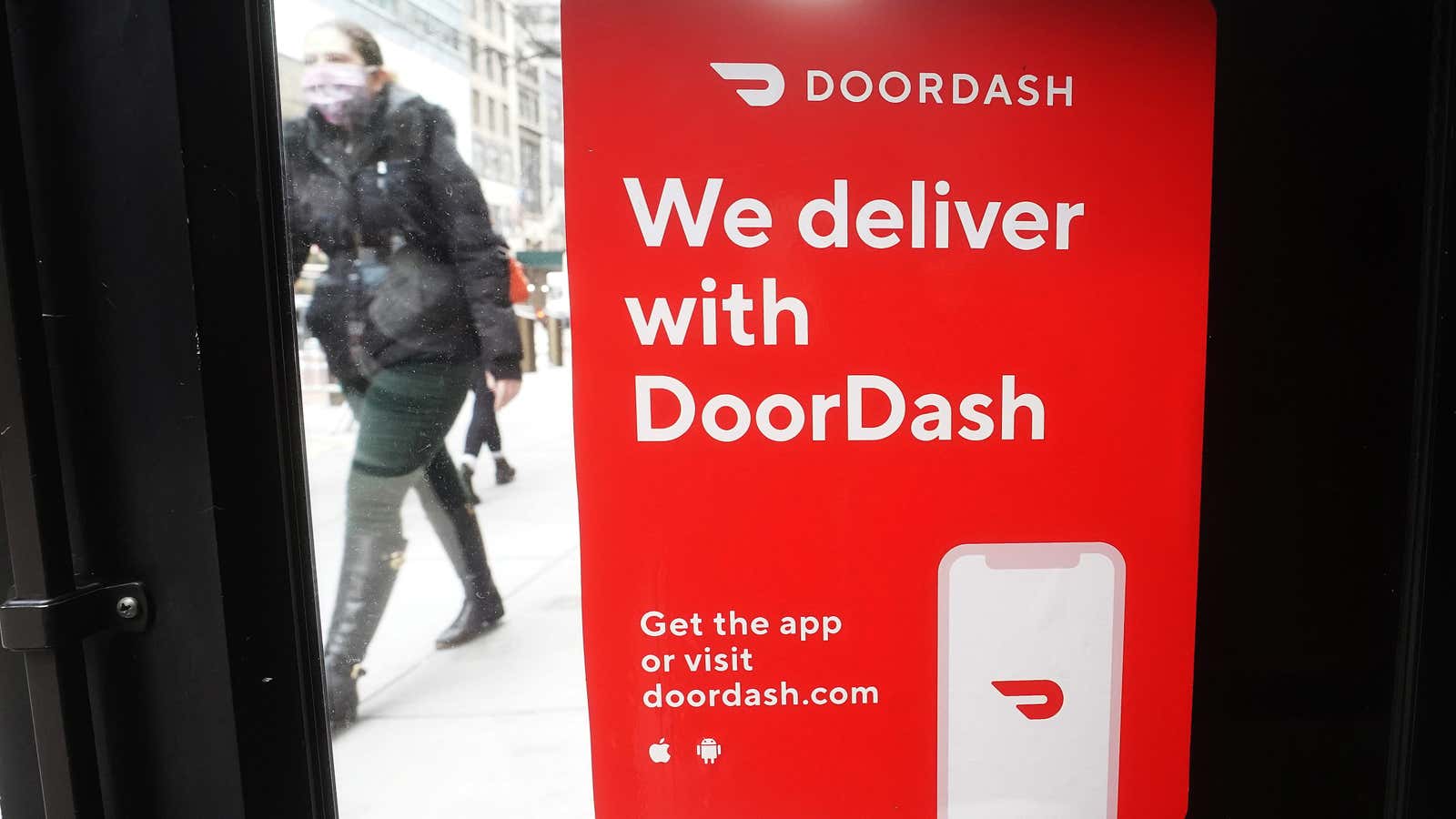 DoorDash is looking to buy up market share, as it continues to remain unprofitable.