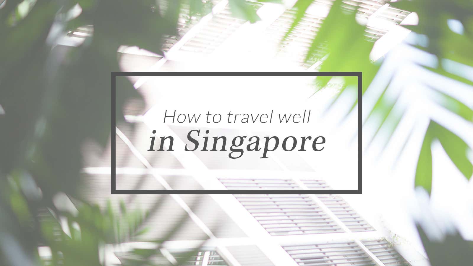How business travellers can experience the cultural riches of Singapore