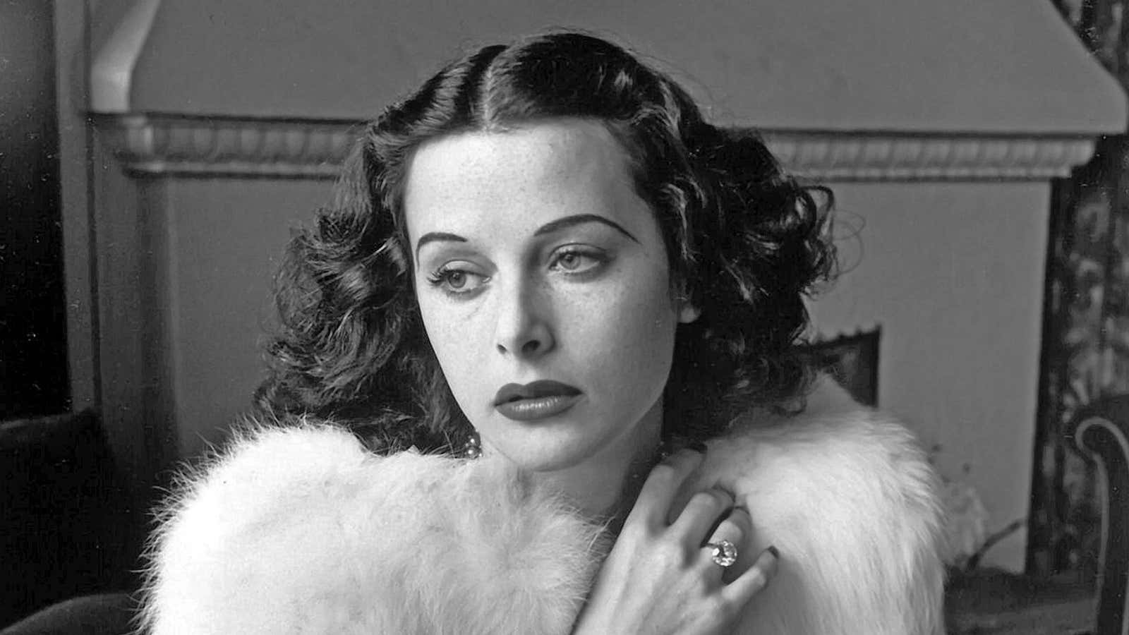 Hollywood actress Hedy Lamarr had a side hustle in tech.