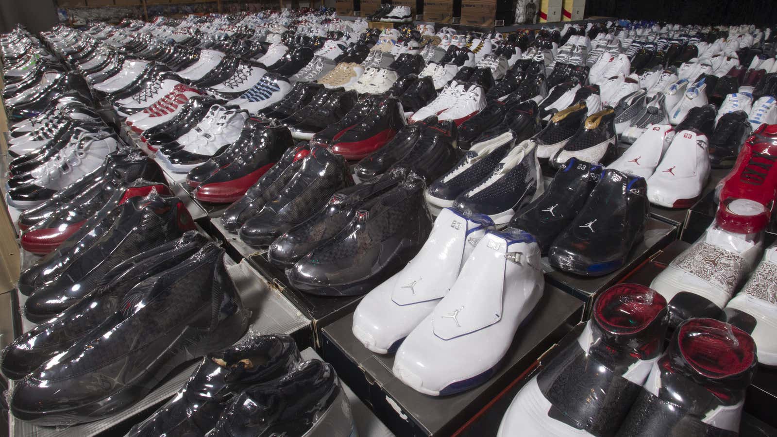 Jordan Geller’s record-setting sneaker collection was not for wearing.