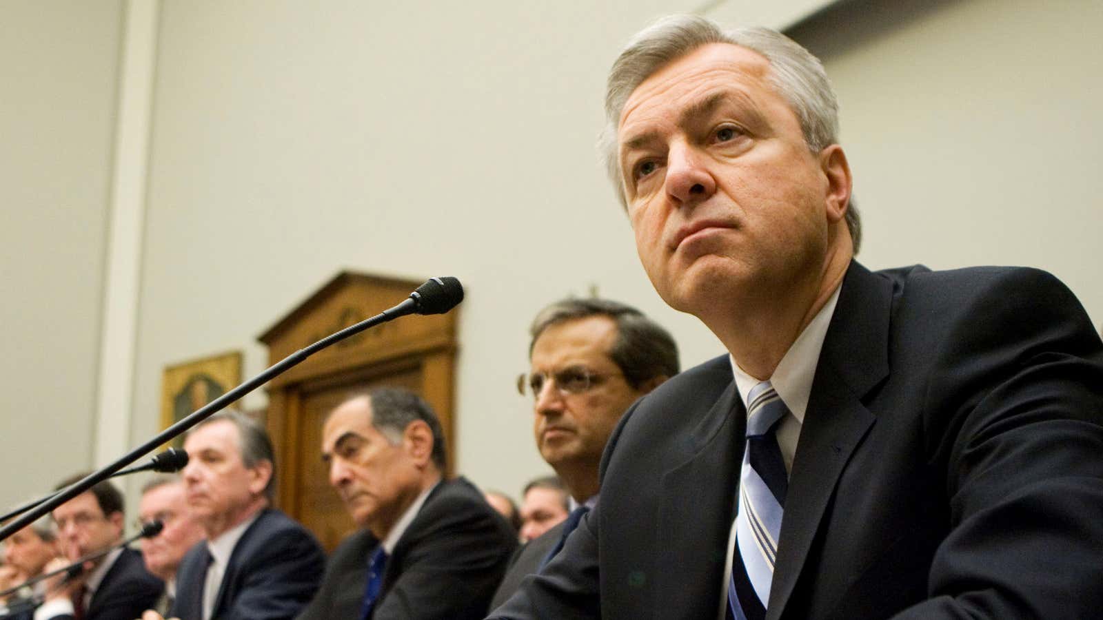 Wells Fargo CEO John Stumpf giving you all the disclosure you can handle.