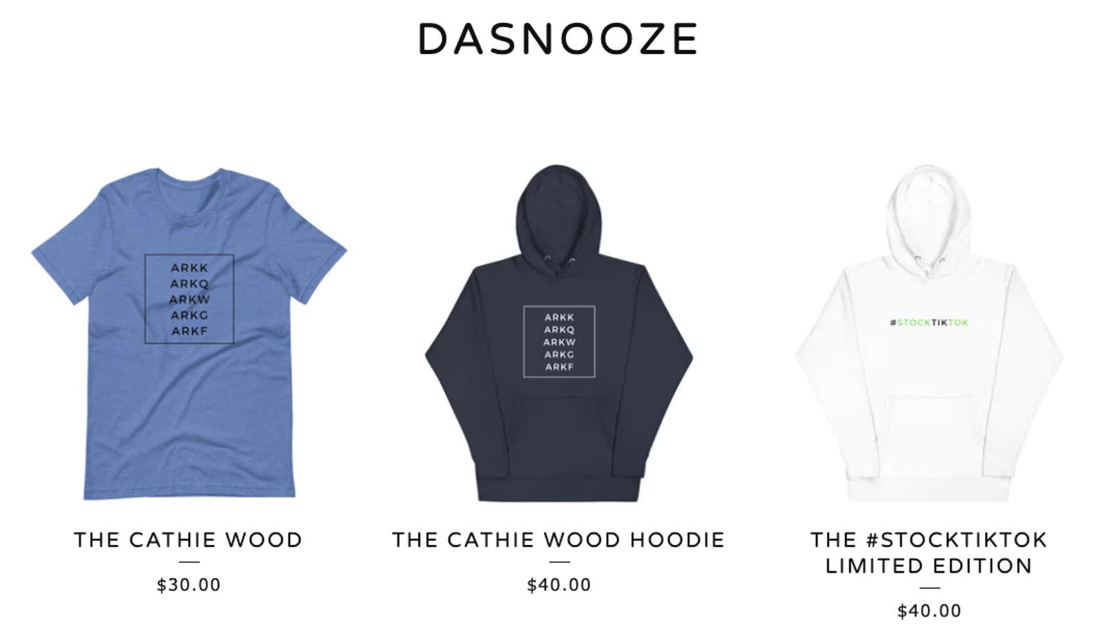 Rockstar stock picker Cathie Wood has inspired a line of merchandise