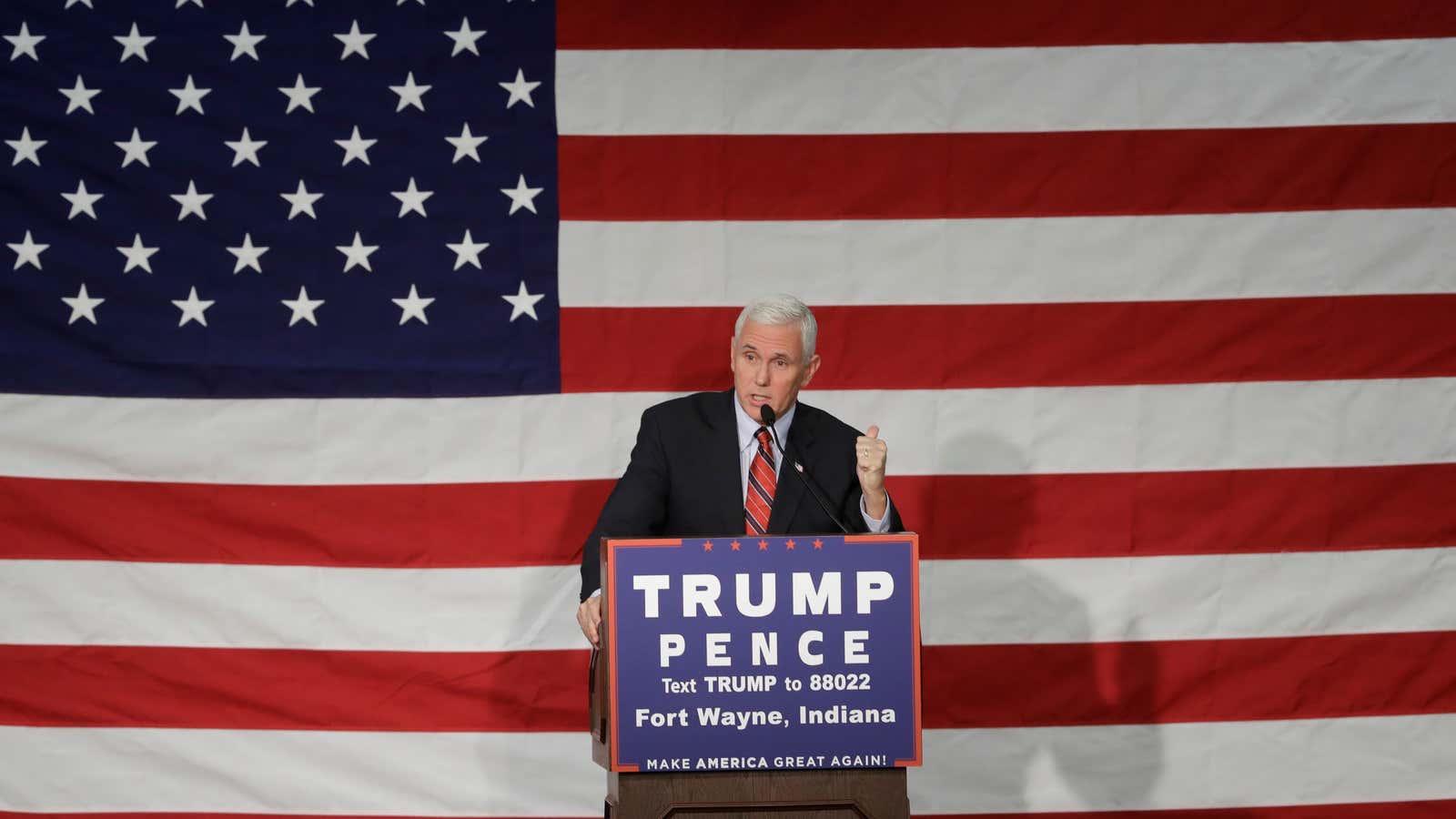 Indiana governor Mike Pence identifies as an “Evangelical Catholic.”