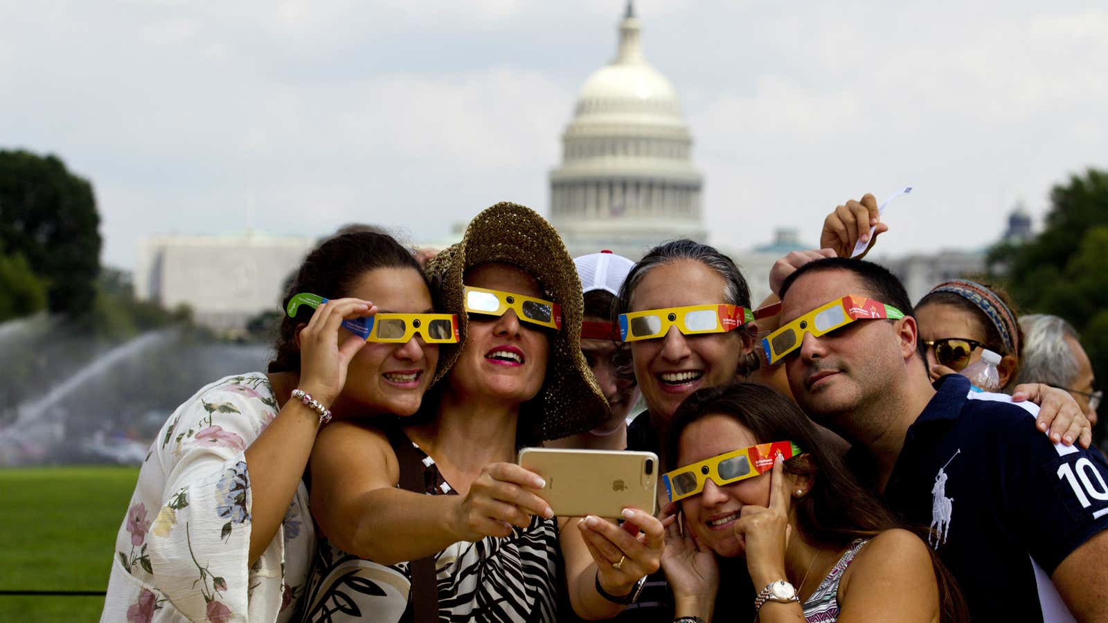 More than 66 million people took to Facebook to share their experience of the solar eclipse.