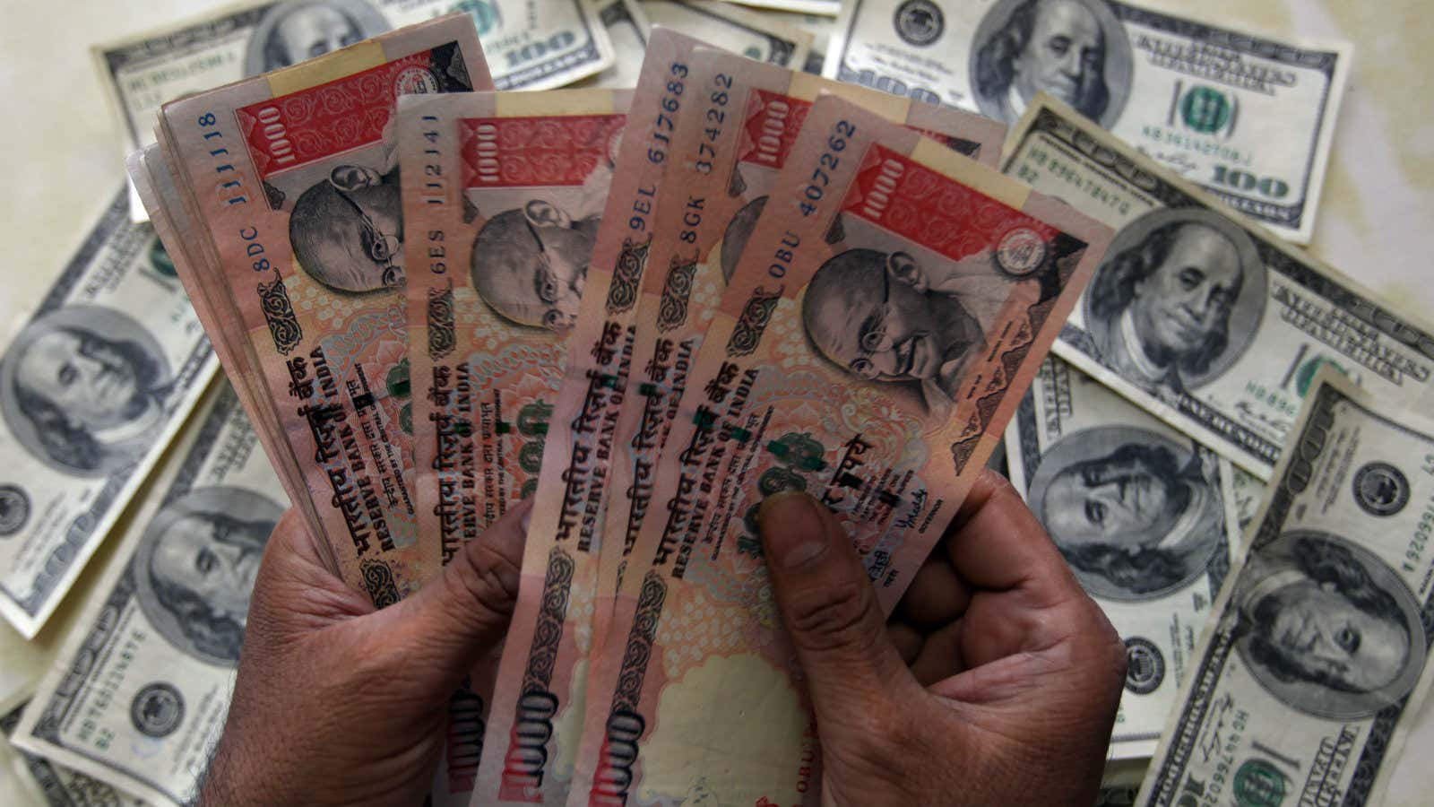 Make rupees or raise dollars?