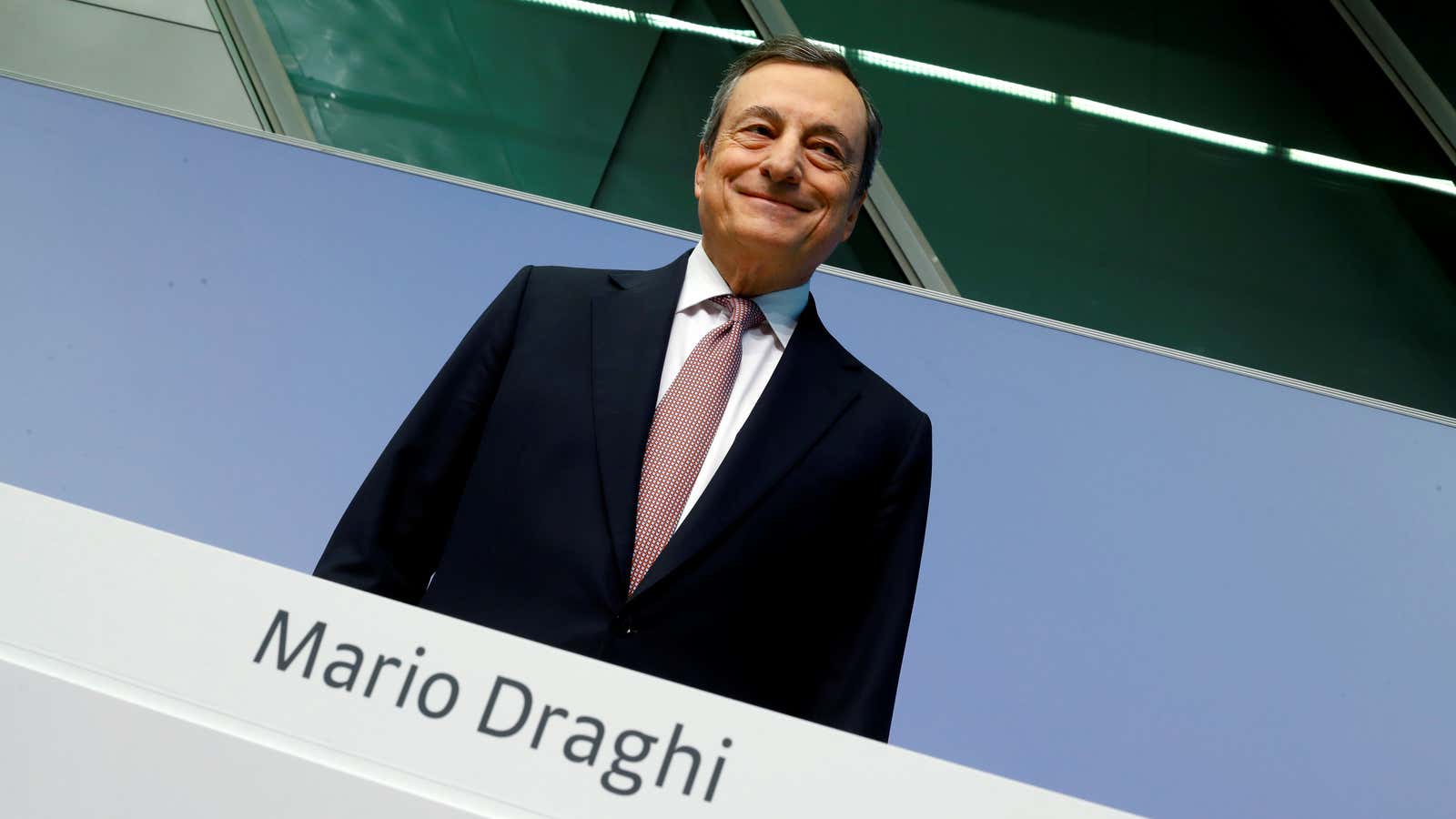 Draghi goes bold.