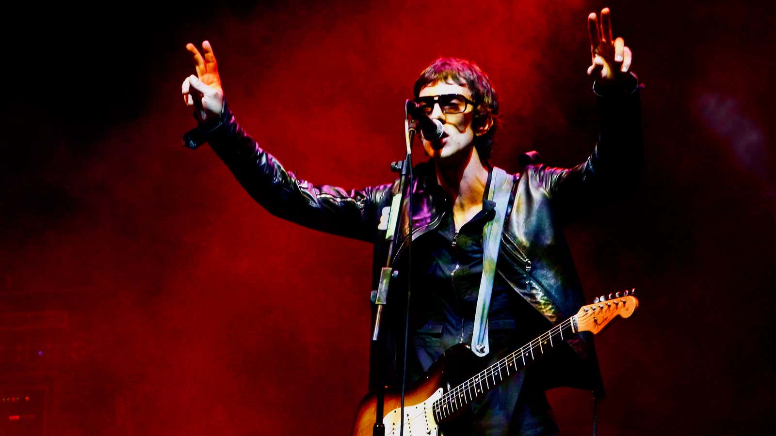 Richard Ashcroft of the Verve gets what he needs.