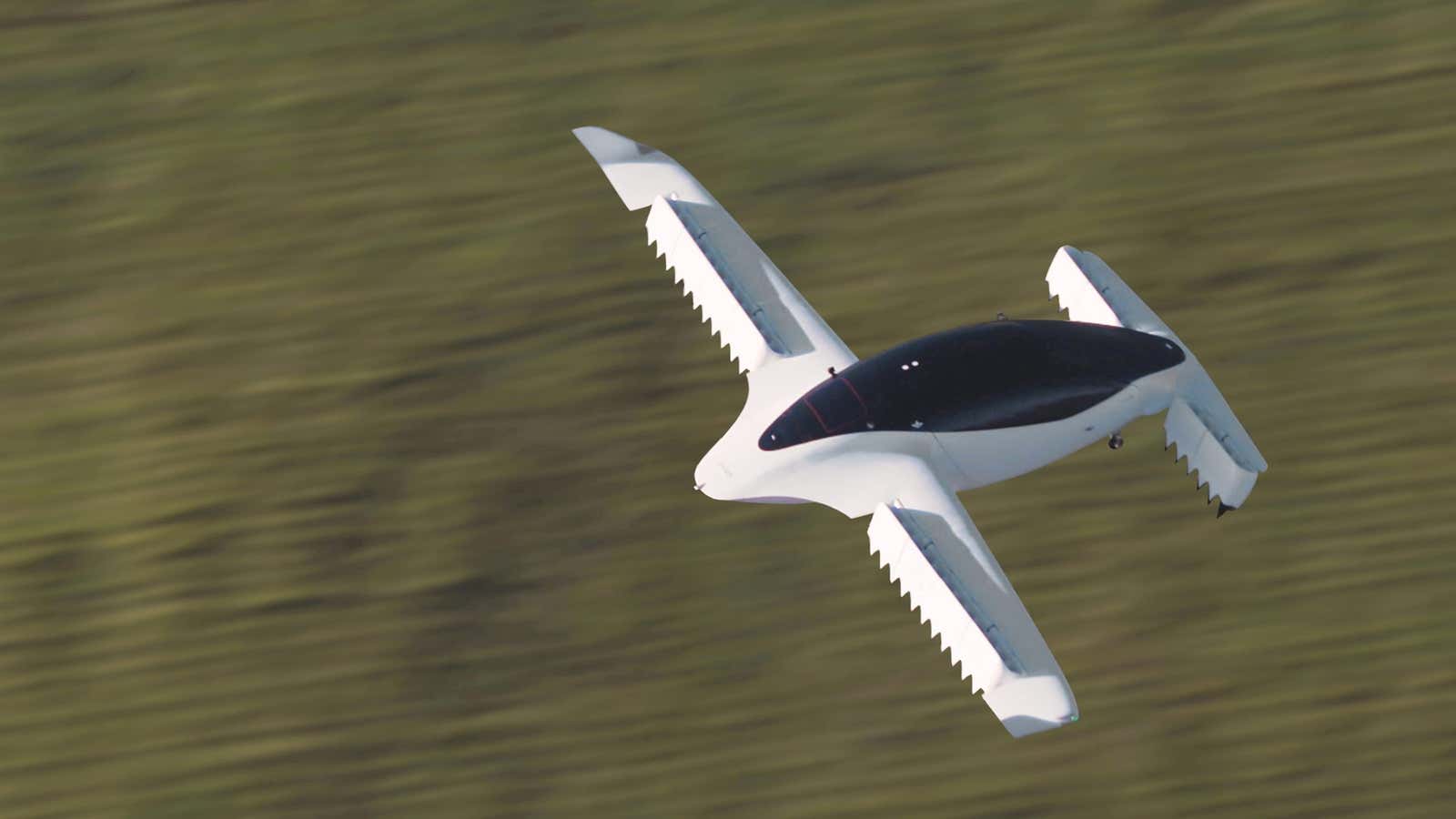 A flying taxi startup. Hey, why not?
