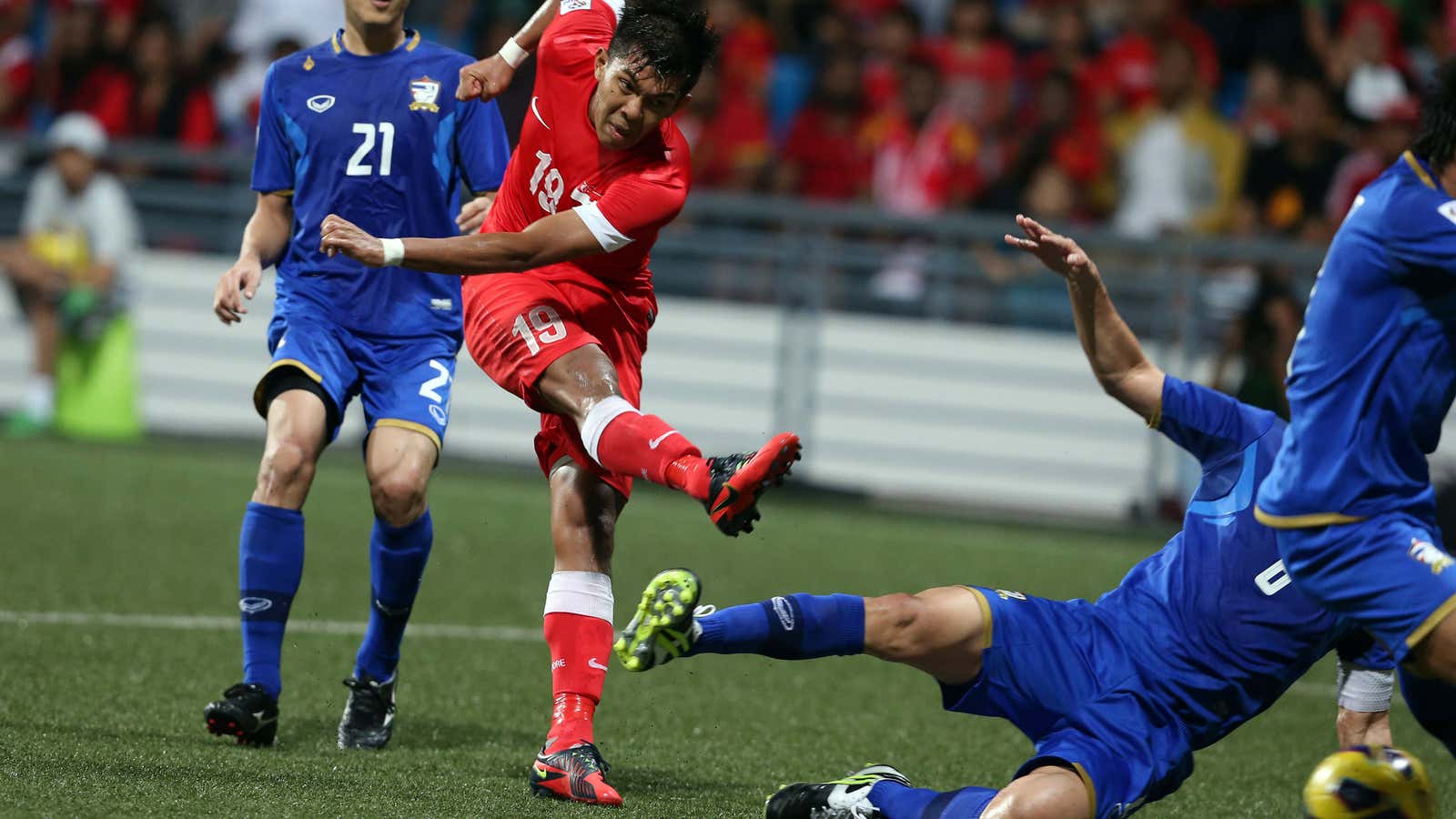 Singapore gets a yellow card for match fixing.