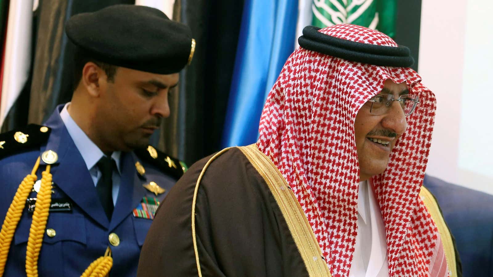 Crown Prince Mohammed bin Nayef didn’t need help for long.