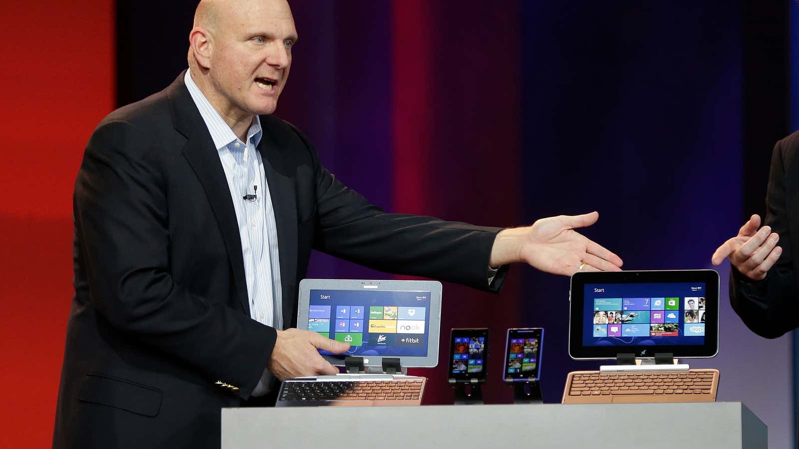 Publicly, at least, Microsoft is enthusiastic about its hardware partners.