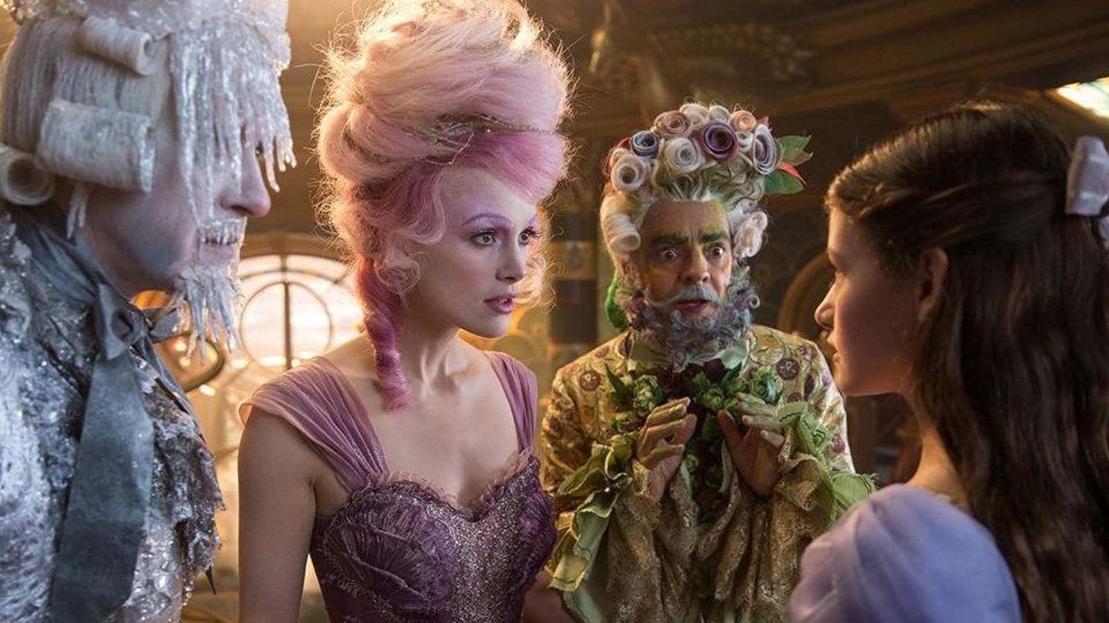 The dancing is worth watching in “The Nutcracker and the Four Realms.”
