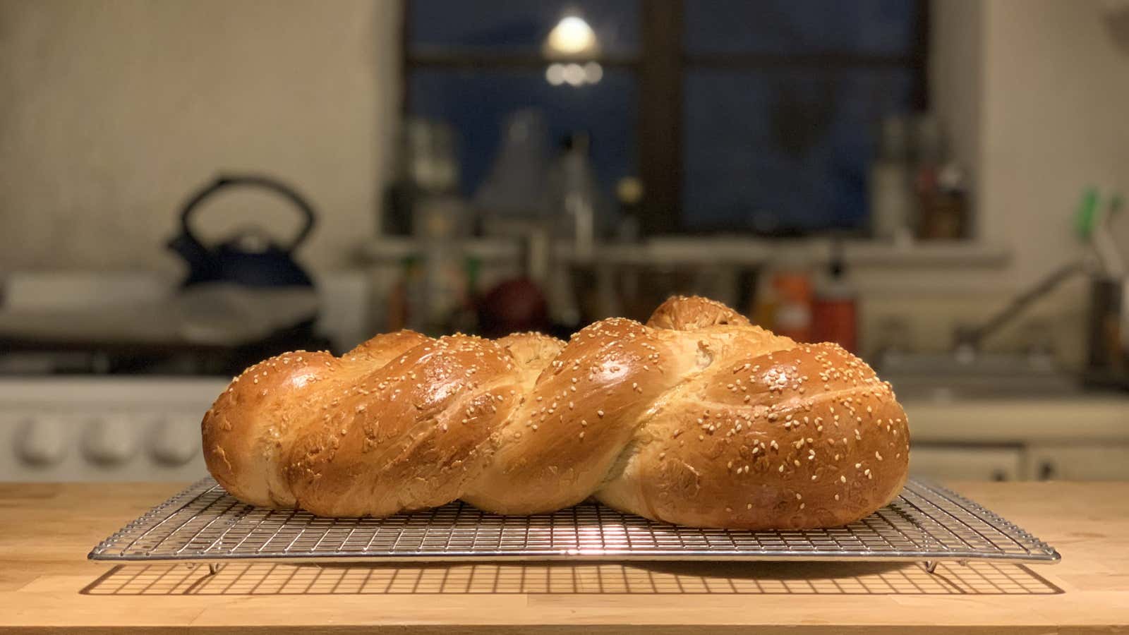 The art of learning to bake challah.