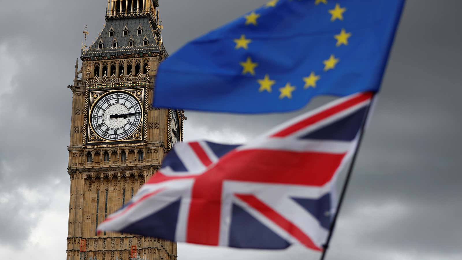 The exact time the UK will leave the EU is set