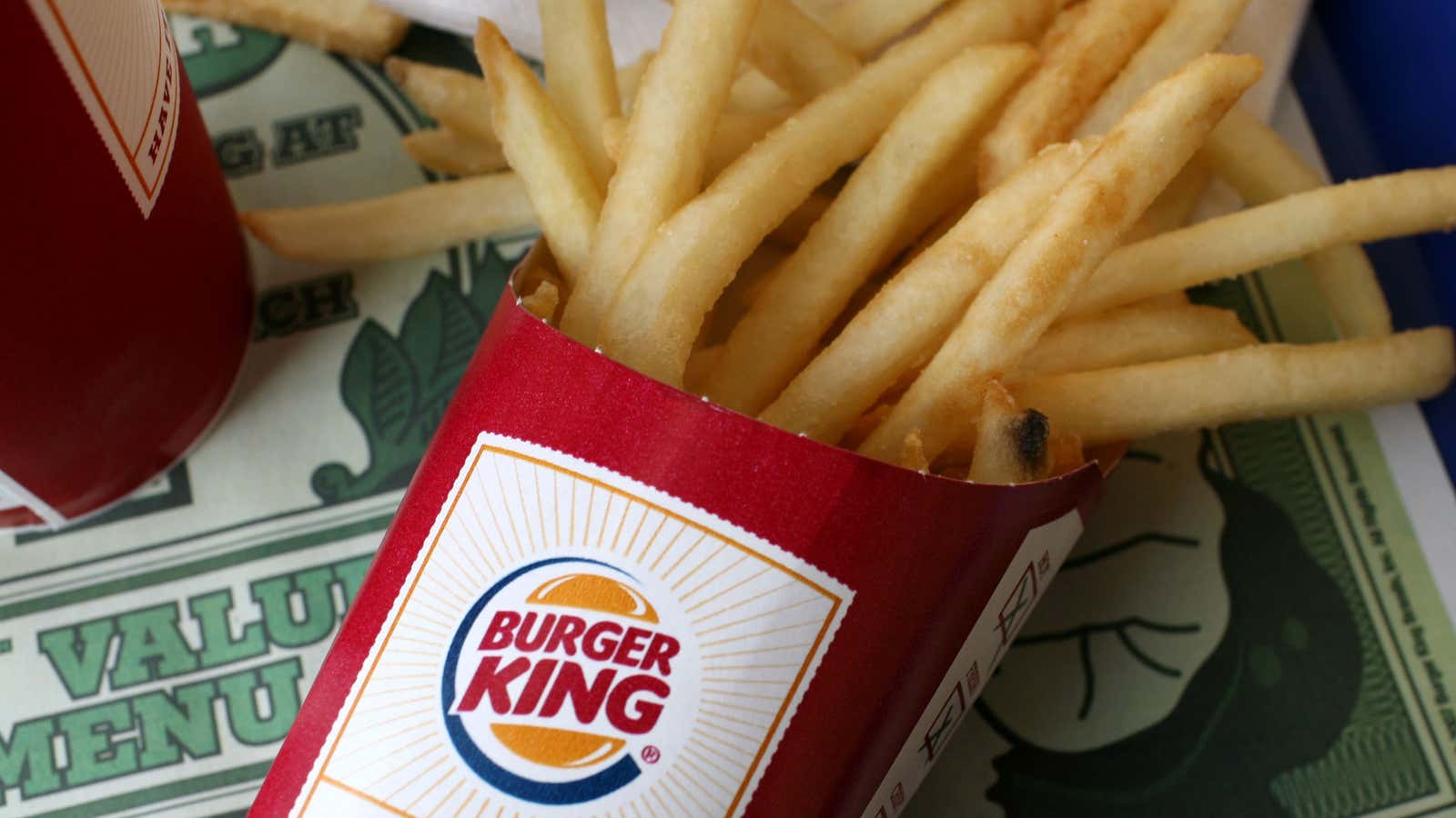 Eat more fries; endure less guilt.