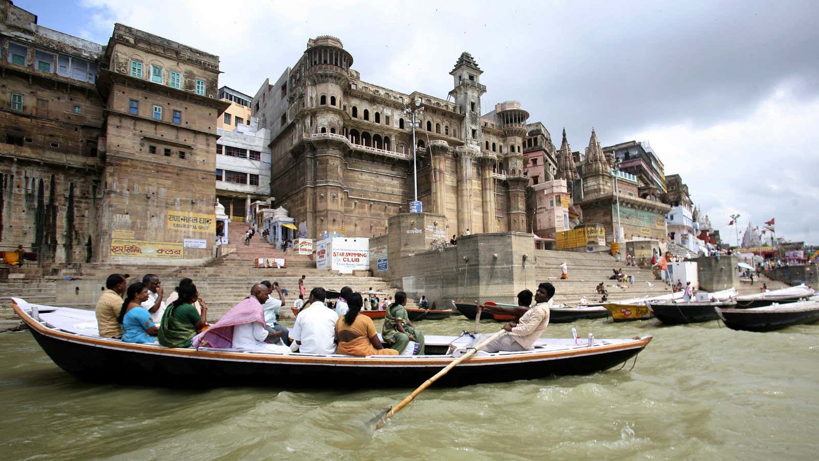 Varanasi has great financial infrastructure.