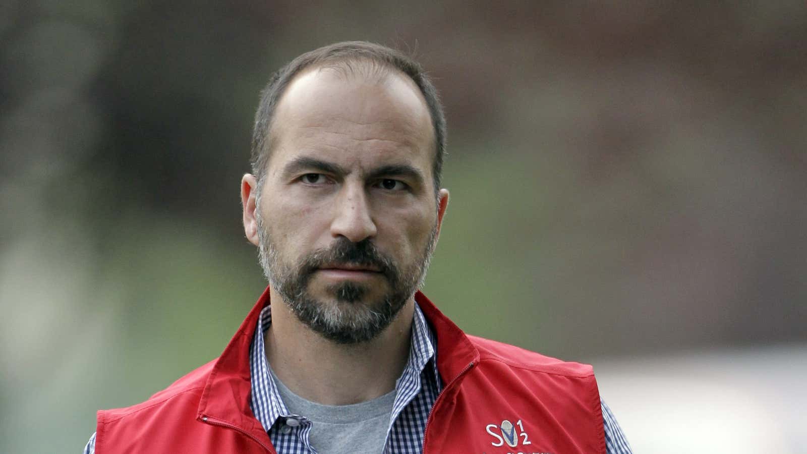 Dara Khosrowshahi was the highest paid CEO in the S&amp;P 500 in 2015.
