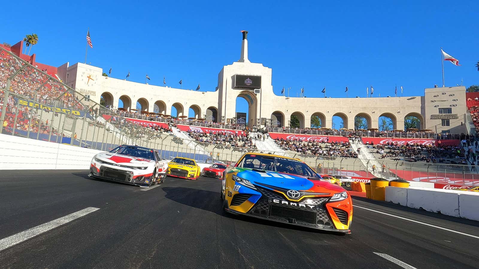 A Race Car Driver's Perspective On NASCAR At The LA Coliseum