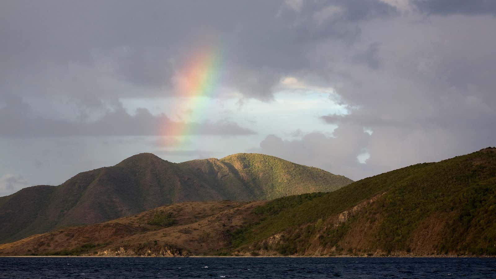 Somewhere over the rainbow: St. Kitts