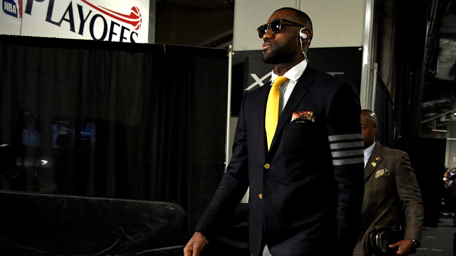 LeBron James has style, and he likes to show it off.