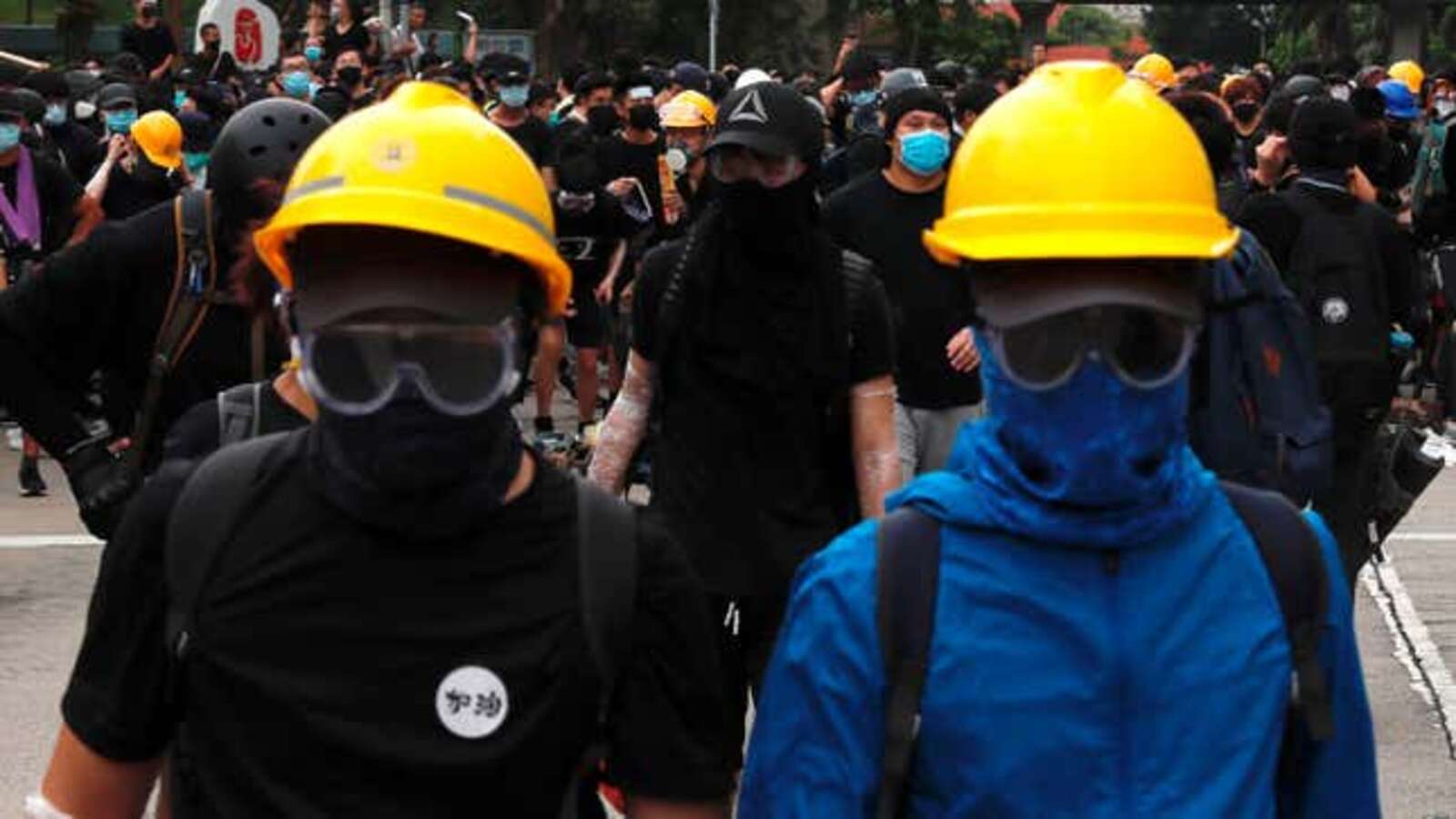 Masks have played a key role in the Hong Kong protests.