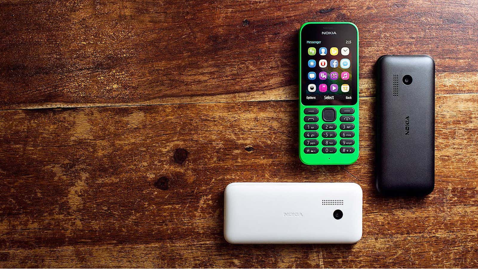 The $29, “internet-ready” Nokia 215.