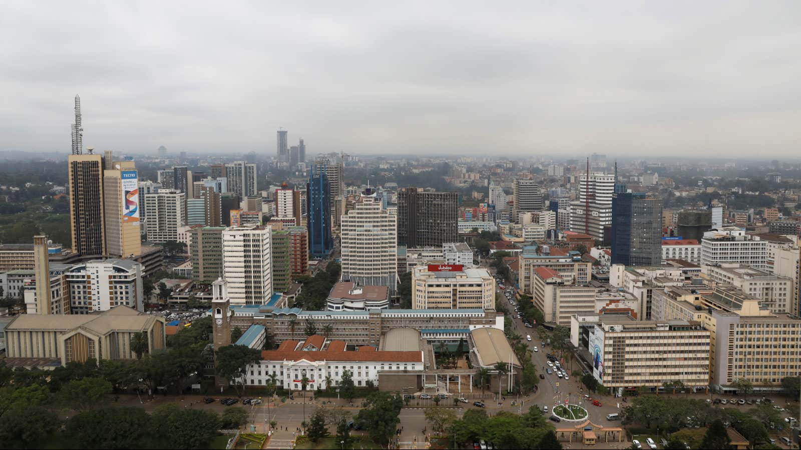 Nairobi’s central business district (CBD)
