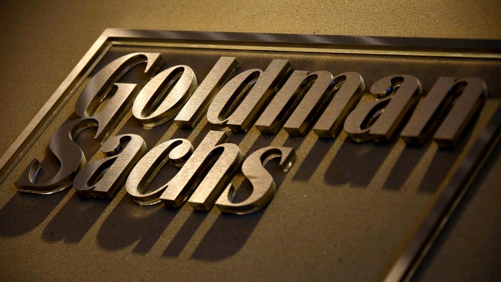 Goldman has a long way to go.