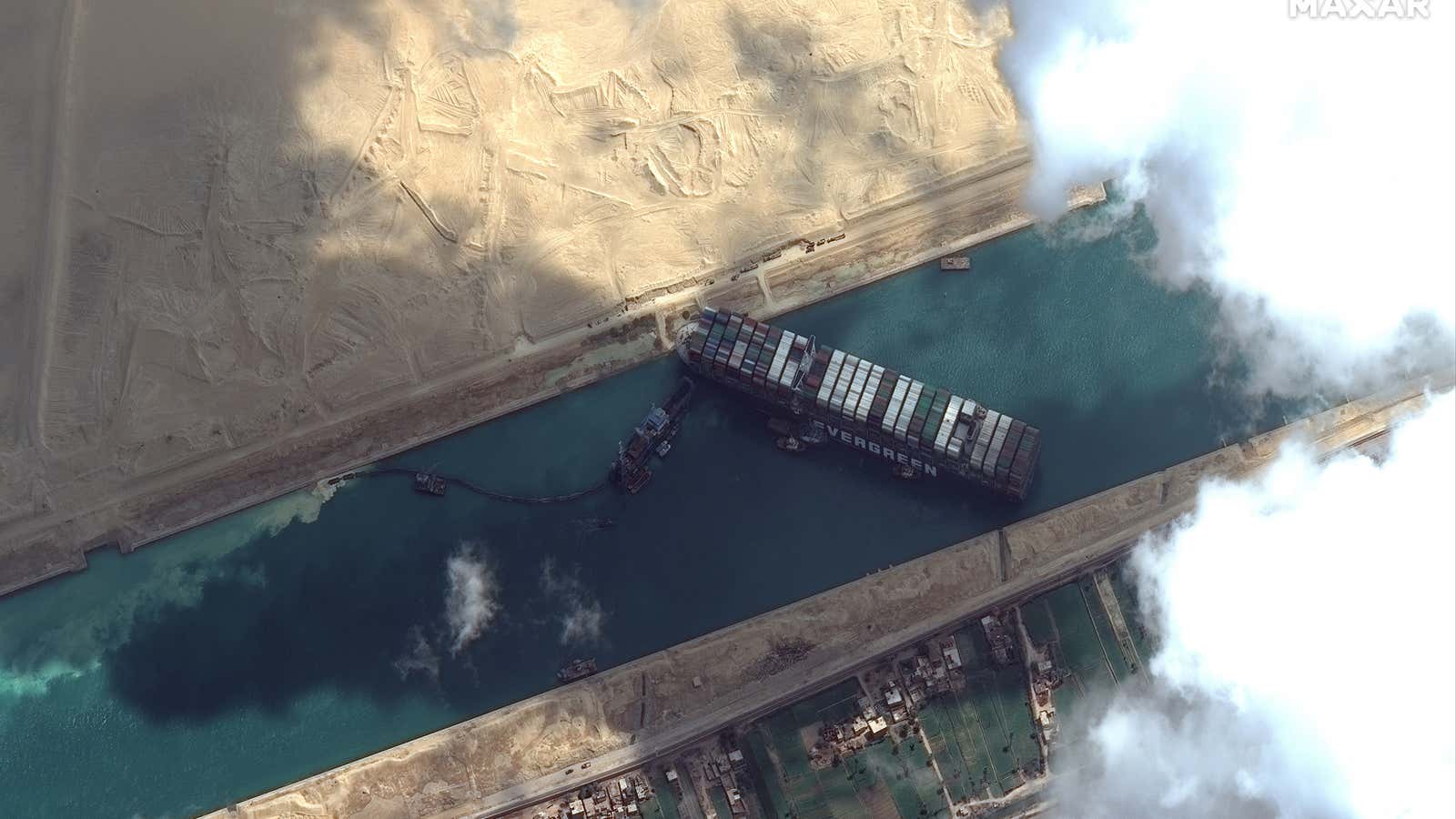 Russia is in no hurry to see the Suez Canal re-opened