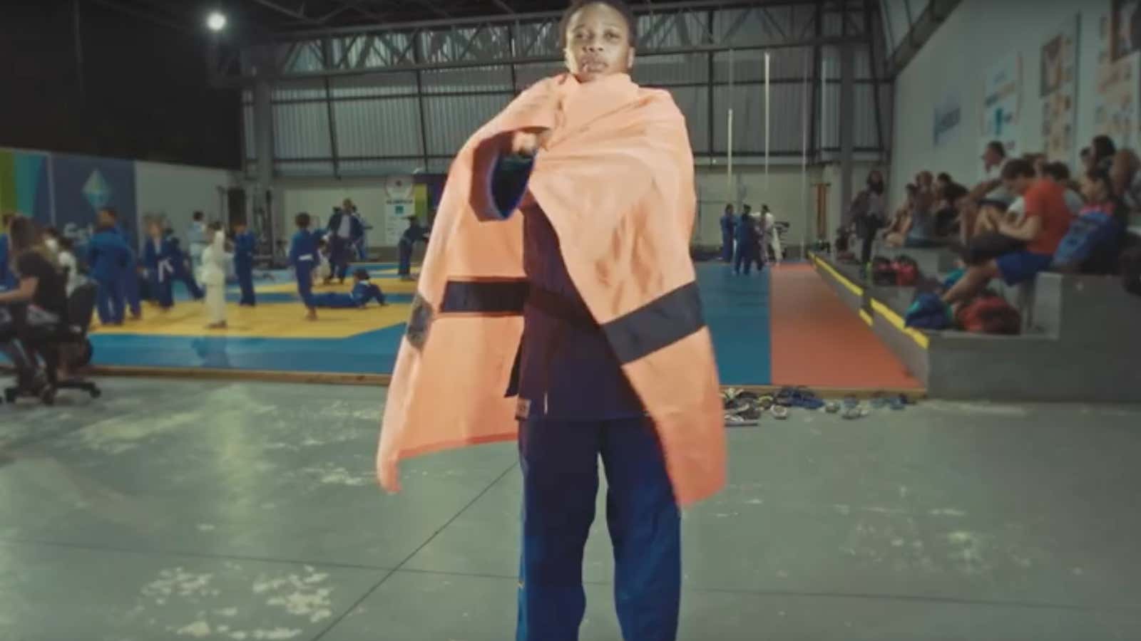 Yolande Bukasa, judoka, Refugee team.