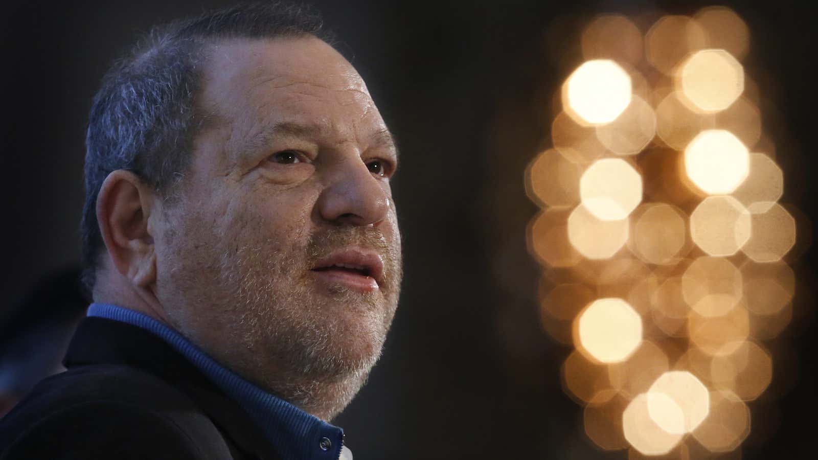 “Now you’re embarrassing me,” Weinstein is heard telling the 22-year-old on the tape.