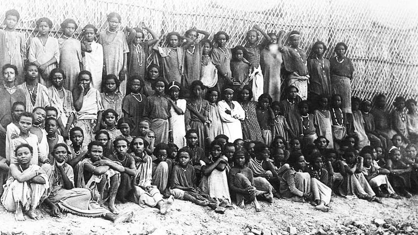 Oromo children saved from slavery