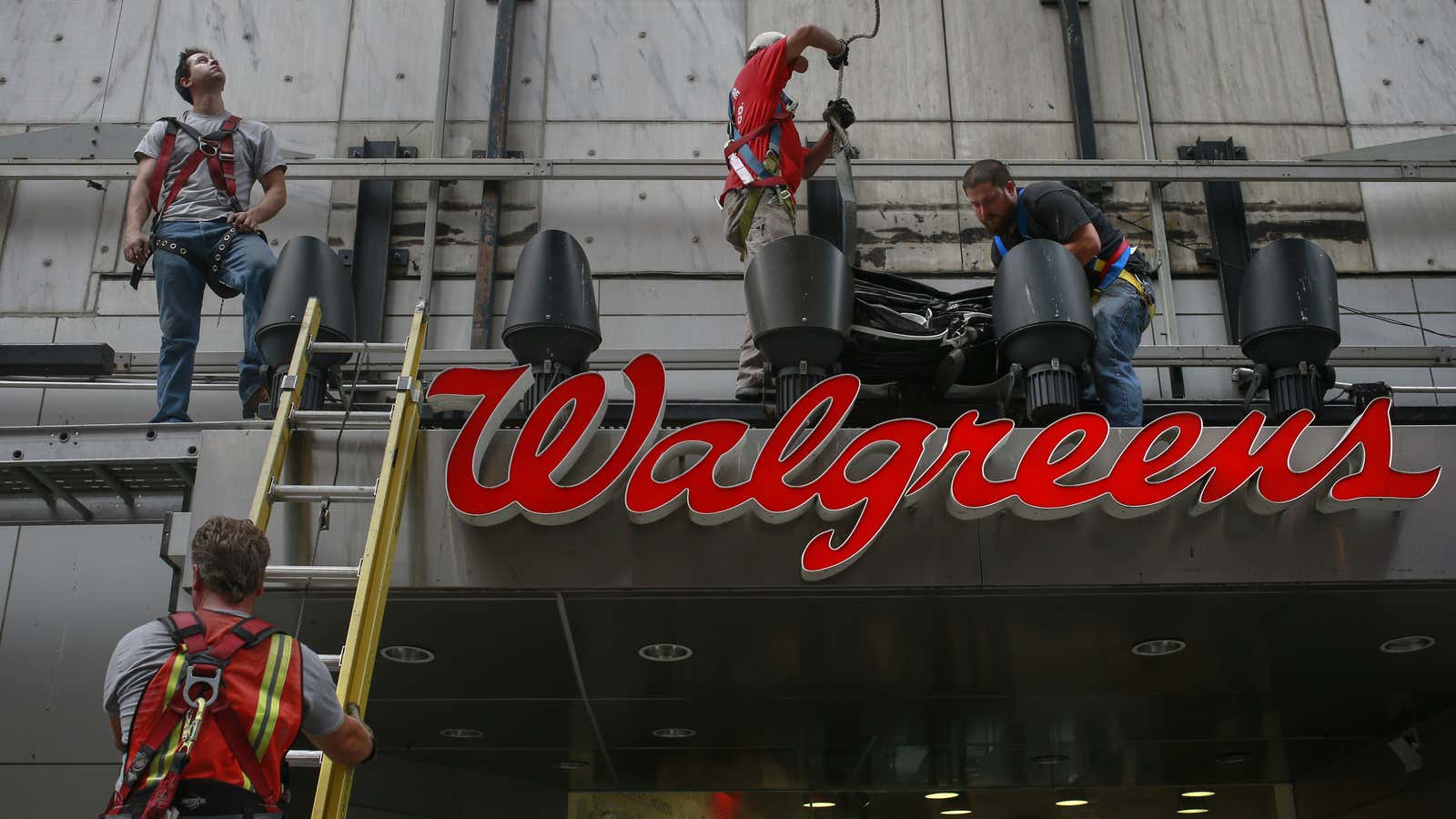 Everyone works for Walgreens