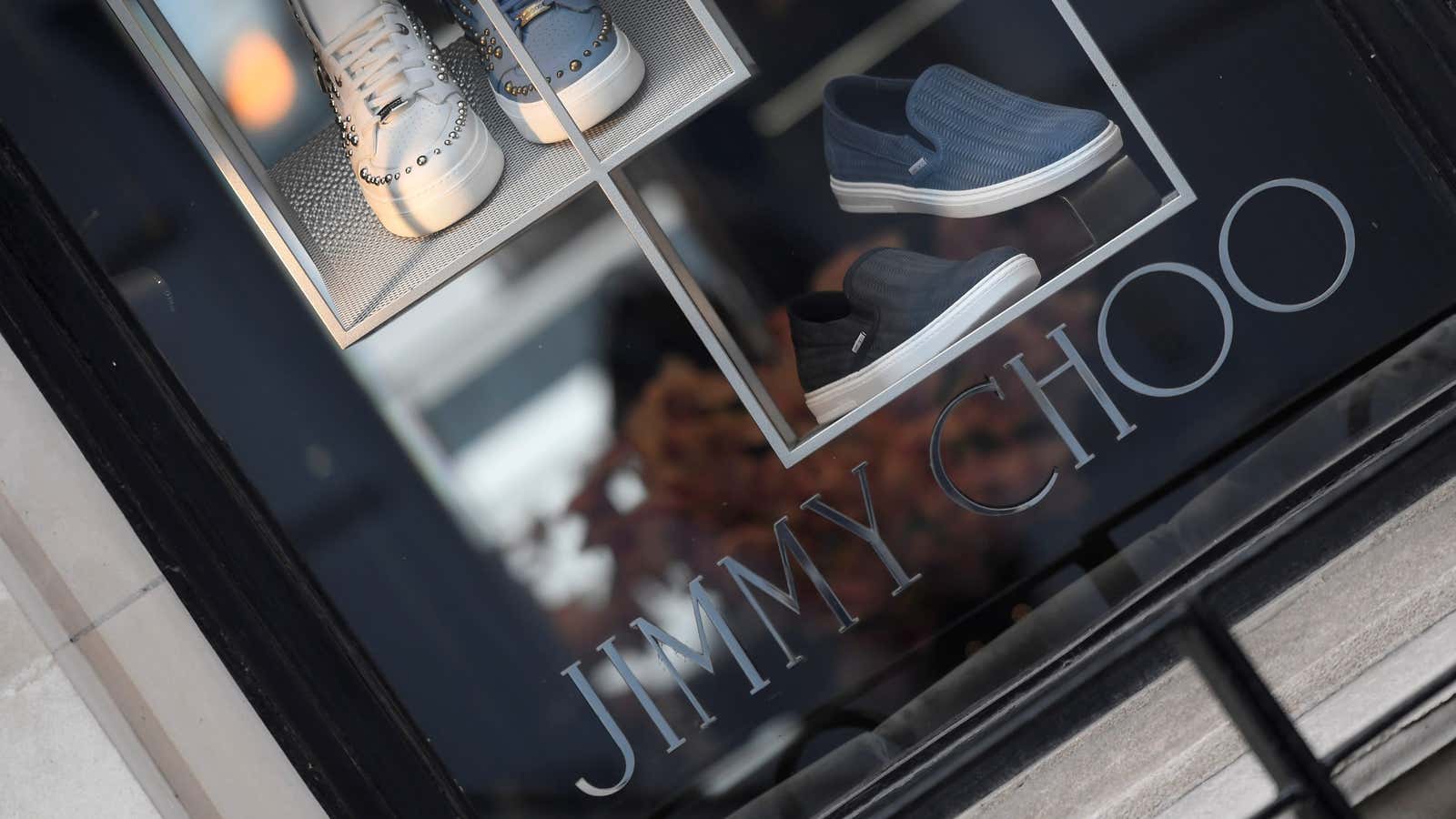 Sneakers at Jimmy Choo.