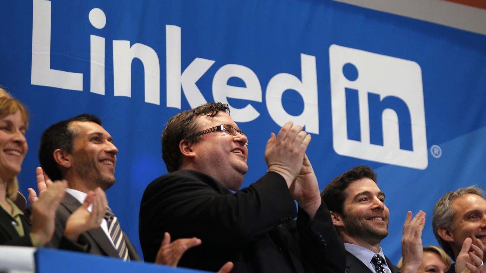 LinkedIn doesn’t have to make sense to us. It just is.
