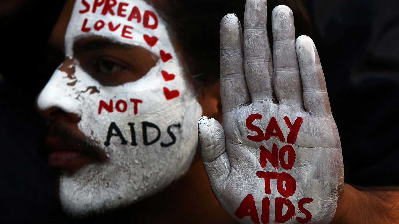 Say no to Aids.