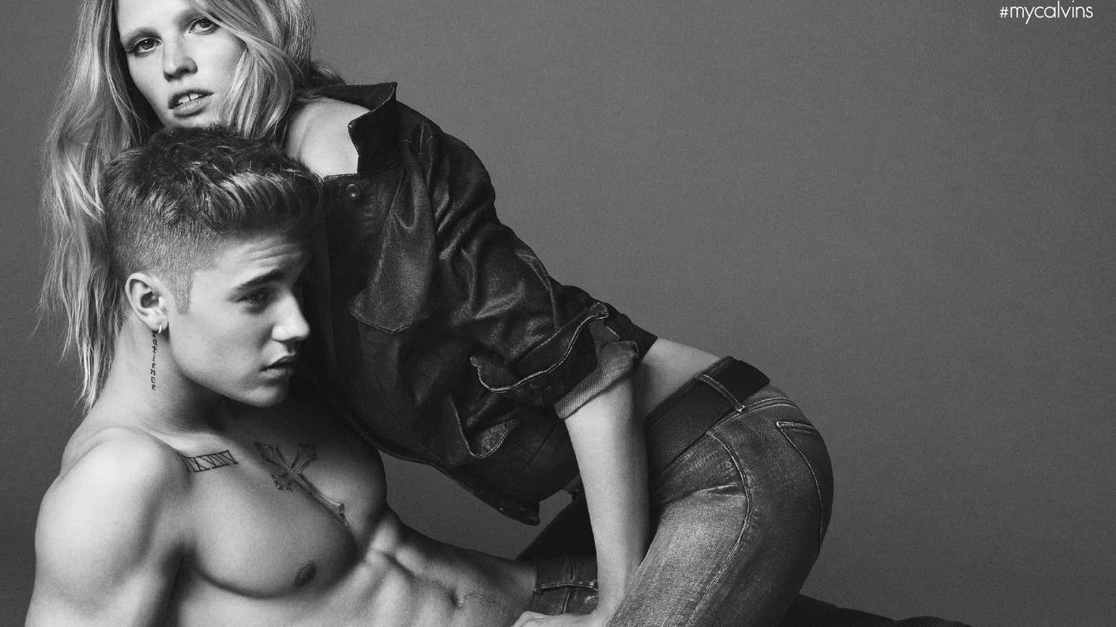 Even its campaign with Justin Bieber and Lara Stone couldn’t save Calvin Klein’s international sales.