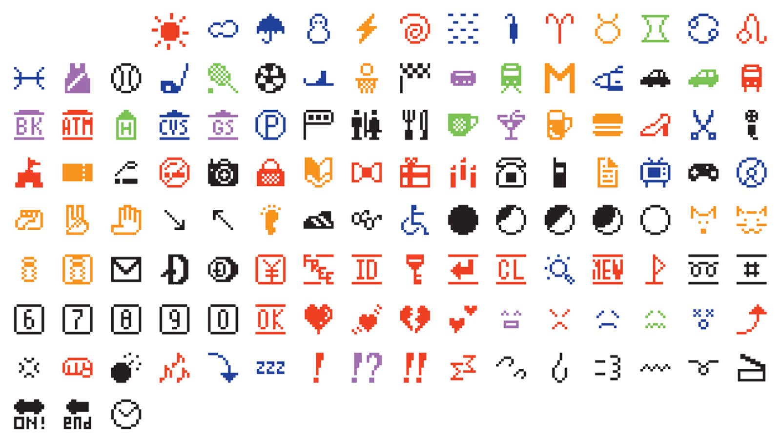 The first-ever emoji designs have been recognized as contemporary art alongside Warhols and Pollocks