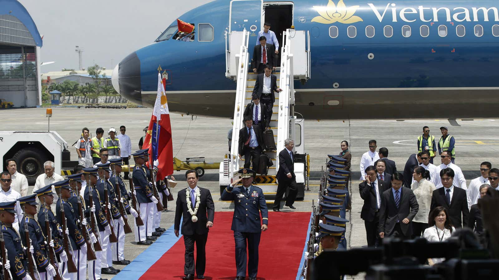Vietnam’s prime minister arrives in the Philippines this week.