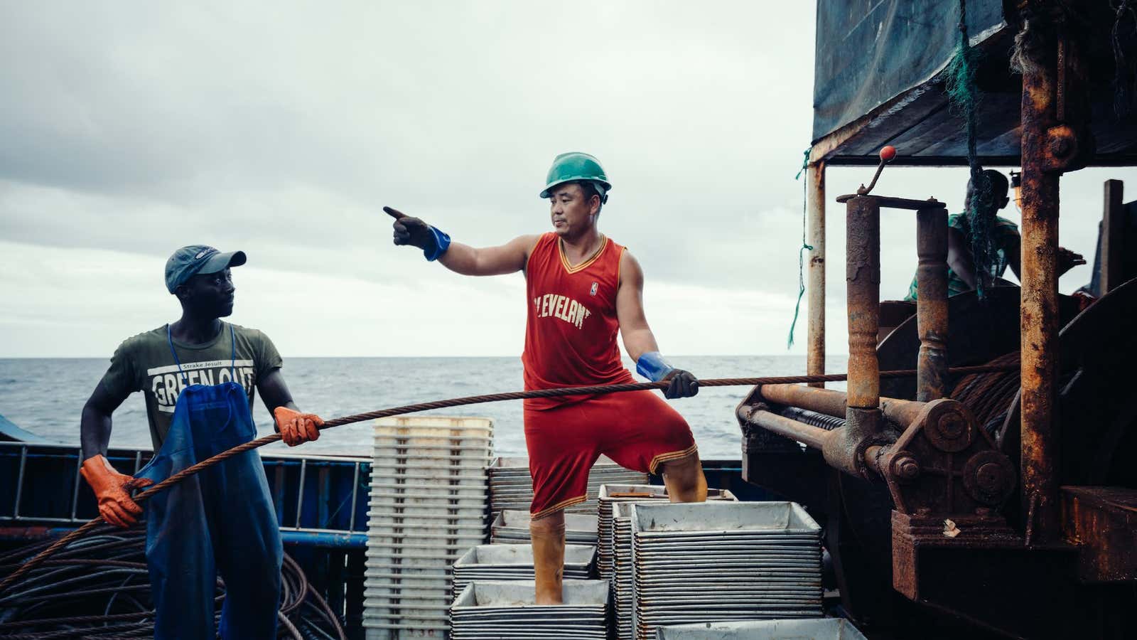 Fishing off West Africa’s coast can be fraught.