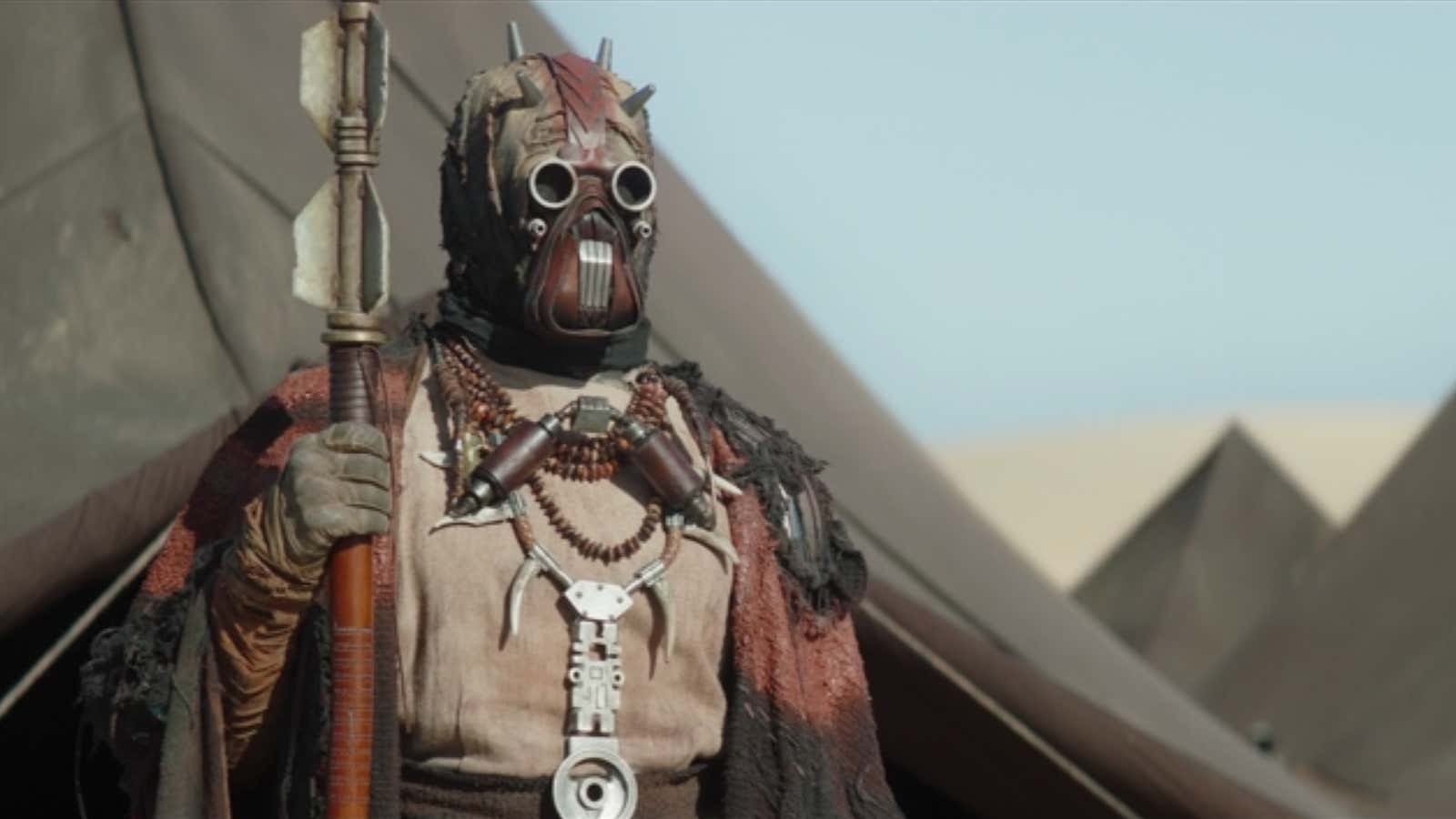 The Tusken chieftain that helps Boba better undertand Tatooine&#39;s native people.