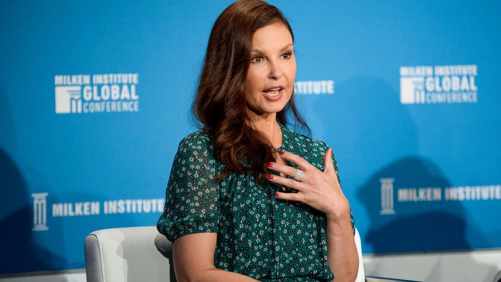After #MeToo, actress Ashley Judd says she sees institutional weakness instead of courage.