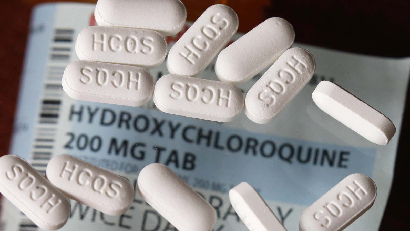Hydroxychloroquine has been touted by US president Donald Trump.