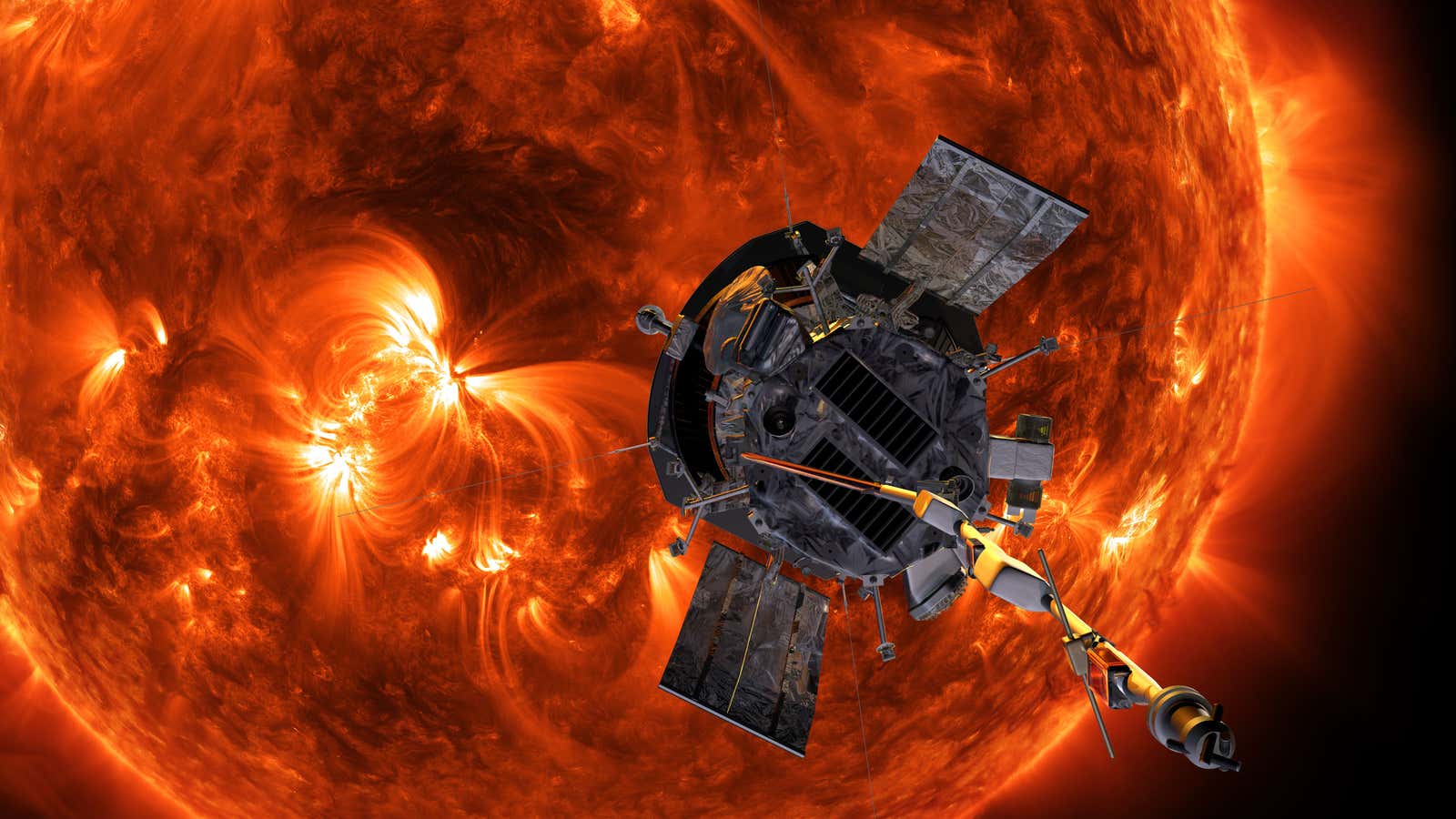 In 2024, the Parker Solar Probe will break its own records for speed and distance from the sun.