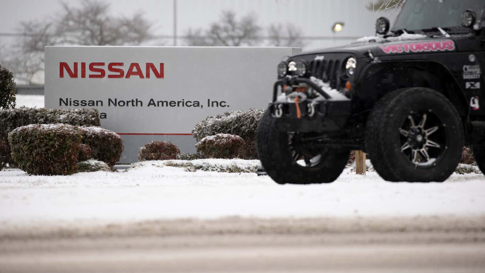 The Nissan manufacturing facility in Smyrna, Tennessee.