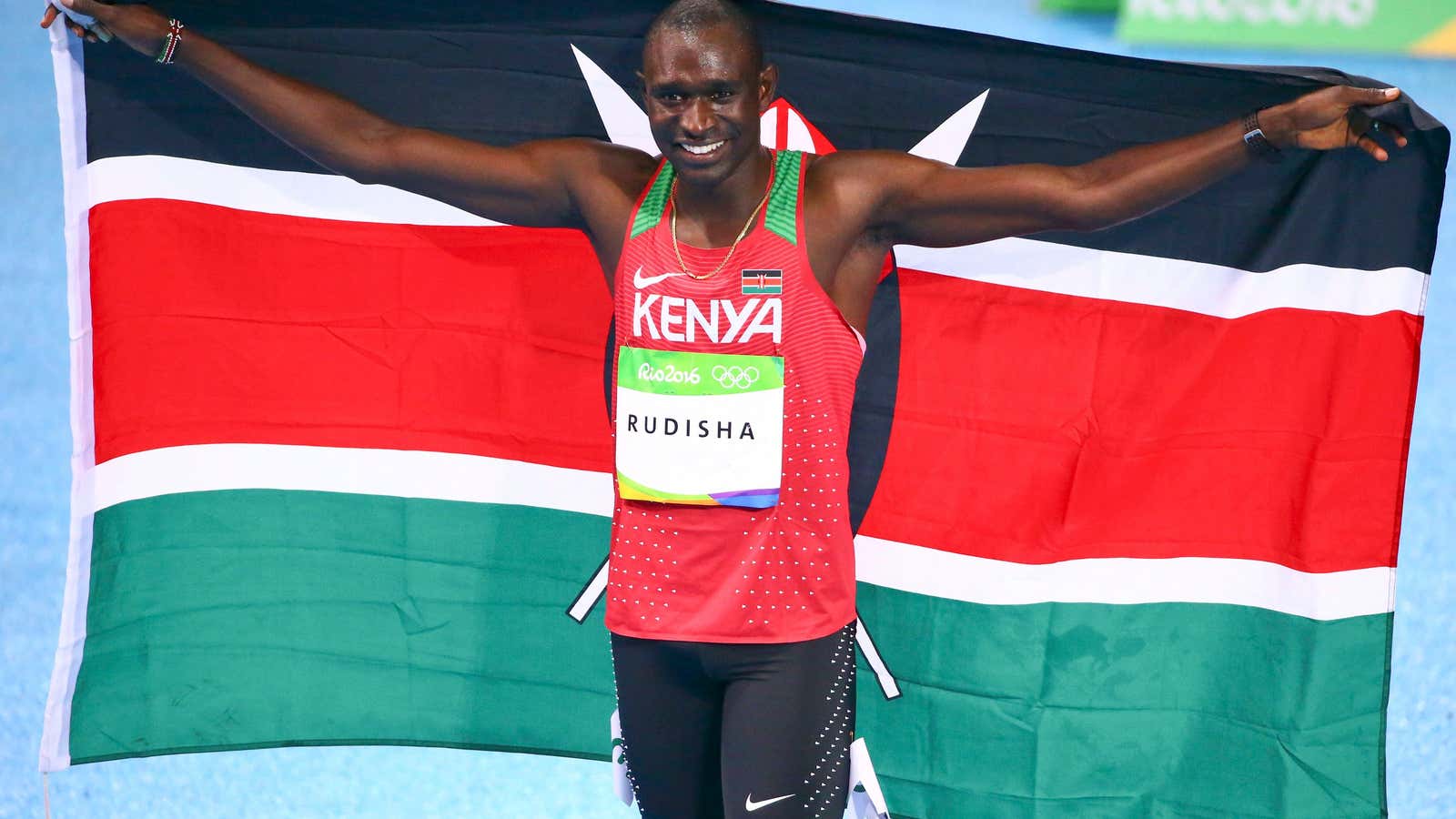 Kenya was ranked 15 globally and won 13 medals.