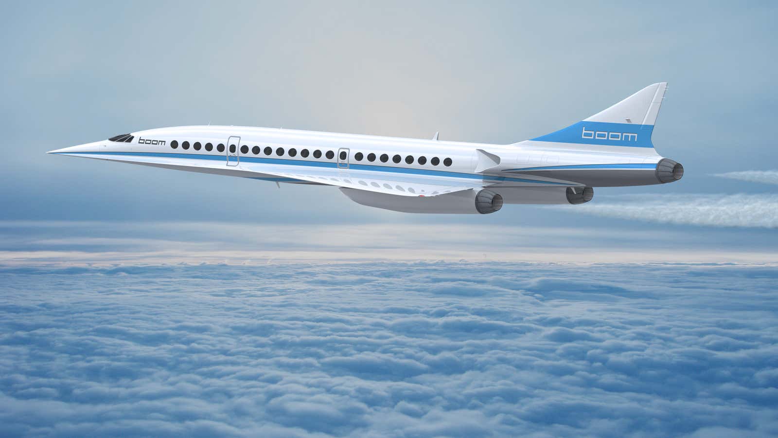 Prototype of the supersonic jet.