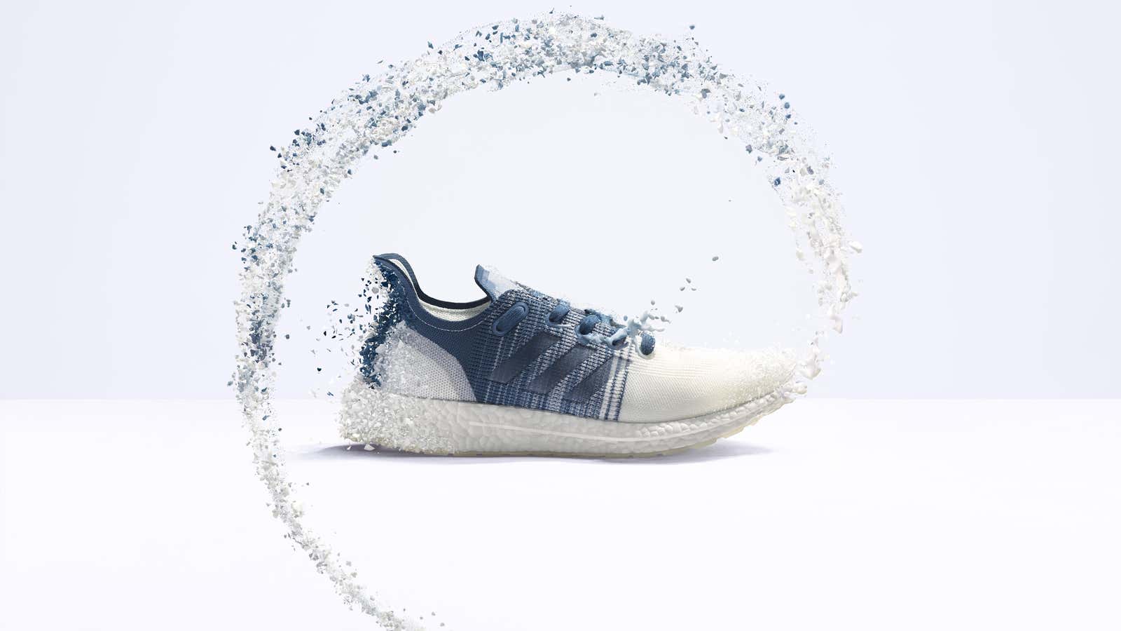 en sælger Integrere build Adidas says it successfully recycled its first batch of Futurecraft.Loop  sneakers