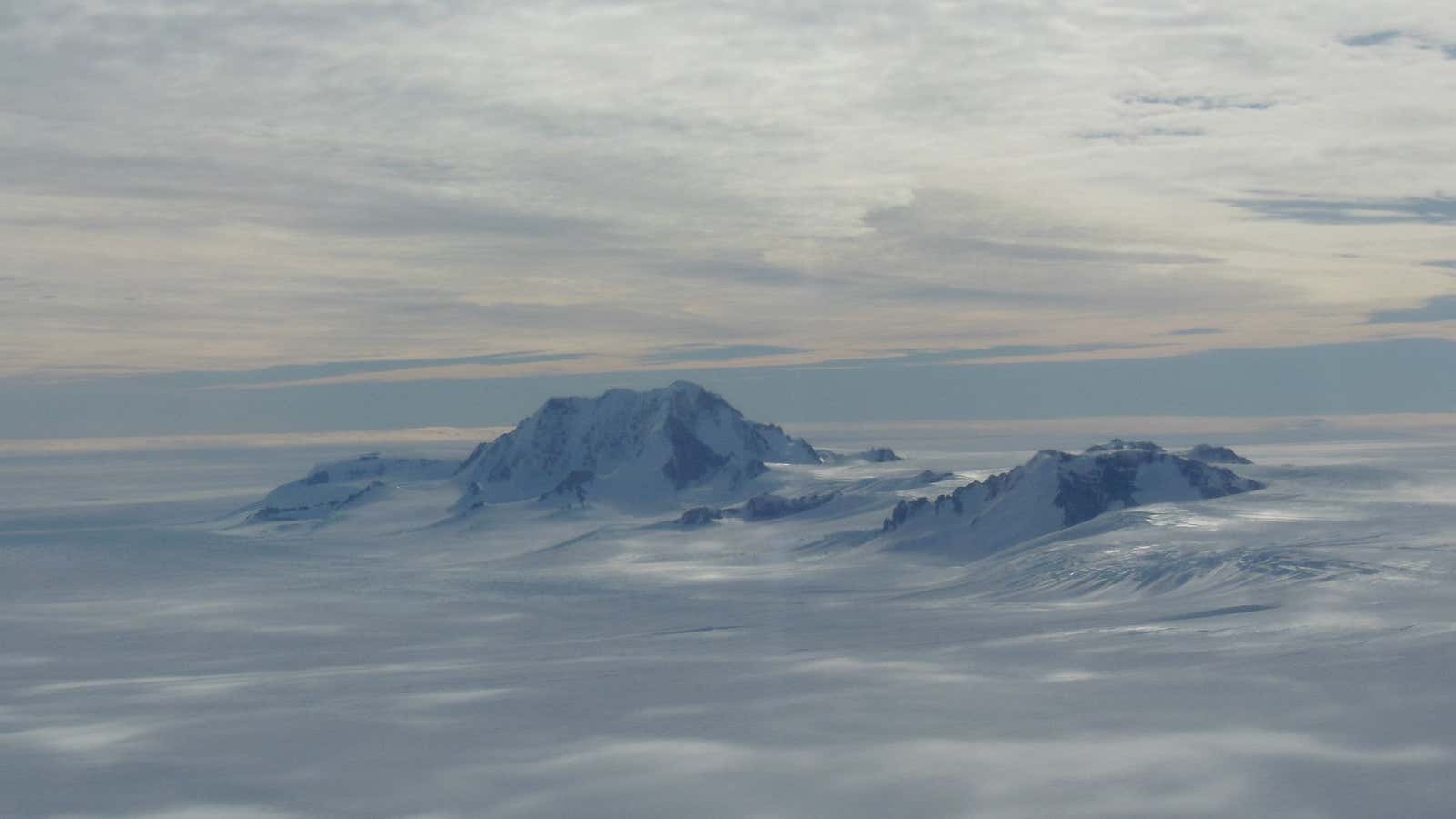 If you’re visiting Antarctica, the mountains are probably not on the itinerary.